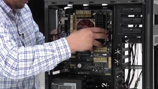 Howto install the motherboard into a case [upl. by Abehsile]