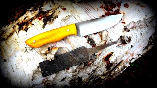 Beginner Knife Making How to make your first knife [upl. by Adaven326]