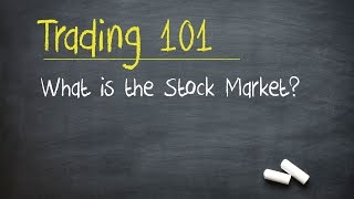 Trading 101 What is the Stock Market [upl. by Elyod]