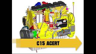 C15 Engine Caterpillar Location Components [upl. by Anilegna]