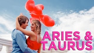 Are Aries amp Taurus Compatible  Zodiac Love Guide [upl. by Ytirehc]