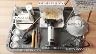 Learn silversmithing BASIC TOOLS Supplies to get started Silversmithing for beginners [upl. by Joya]