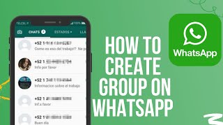 How to Create WhatsApp Group Quick amp Easy [upl. by Nyrroc]