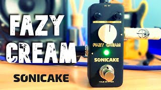 Sonicake Fazy Cream FUZZ Pedal DemoReview [upl. by Sirromed]