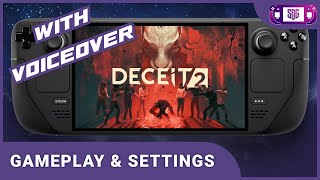 Updated Deceit 2 Steam Deck Gameplay amp Settings [upl. by Neraj]