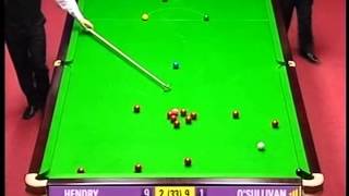 2004 World Snooker Championship SF Ronnie OSullivan vs Stephen Hendry Session 2 BBC [upl. by Latsryk230]