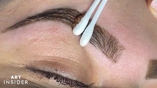 Henna Semipermanently Tints Eyebrows [upl. by Alleyne531]