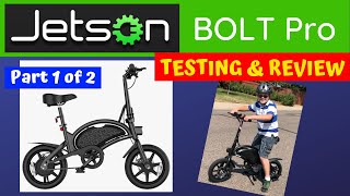 NEW Jetson Bolt Pro Electric Bike Test amp Review [upl. by Aniret]