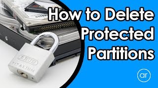 How to Delete the Undeletable using Diskpart Disk Partition in Windows 10 [upl. by Anoy]