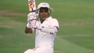 From the vault Sunil Gavaskars highest Test score against Australia [upl. by Leunammi260]