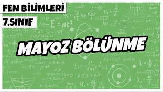 7 Sınıf Fen Bilimleri  Mayoz Bölünme  2022 [upl. by Ennaed]