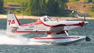 Air Tractor AT802 Fire Boss In Action [upl. by Chad597]