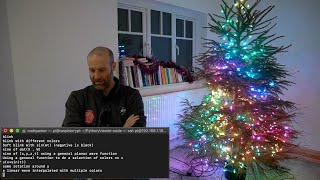 I run untested viewersubmitted code on my 500LED christmas tree [upl. by Gine]