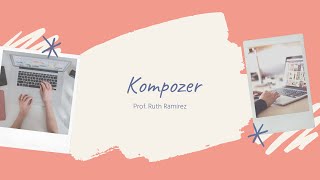 Kompozer tutorial [upl. by Alaik]