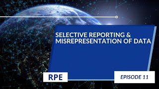 Selective Reporting amp Misrepresentation of Data  Episode 11  Research Ethics [upl. by Reggis]