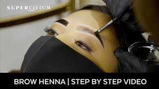 STEP BY STEP BROW HENNA TREATMENT [upl. by Anyek]