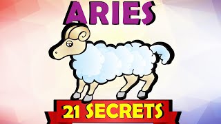 Aries Personality Traits 21 SECRETS [upl. by Sukcirdor517]