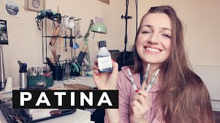 What PATINA do I use and HOW Patina for jewelry making amp metal oxidation [upl. by Orodoet]