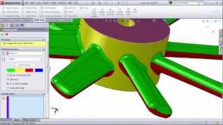 Complex Mold Split Using SolidWorks [upl. by Melisa]