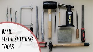 Silversmithing Tools For Beginners  Jewelry Making Tools Starter Pack [upl. by Eyoj]