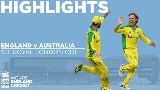 England v Australia Highlights  Billings Hits Maiden Ton In Tense Chase  1st Royal London ODI 2020 [upl. by Rains]