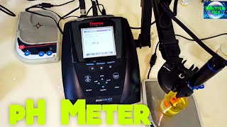 pH Meter Calibration  Working  Thermo Orion pH Meter [upl. by Retsevlys822]