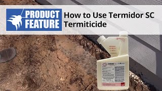 How to Do a Termite Treatment with Termidor SC Termiticide [upl. by Dafna]