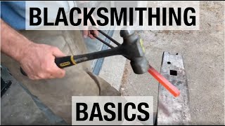 Blacksmithing Basics How to Forge Steel [upl. by Medorra]